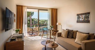 Cikat Bay Suite, pogled more, balkon