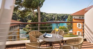 Cikat Bay Suite, Vista Mare, Balcone