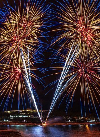 Hotel Aurora Fireworks