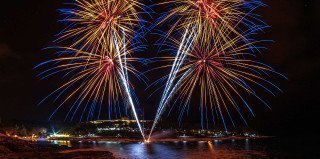 Hotel Aurora Fireworks