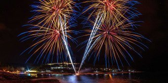 Hotel Aurora Fireworks