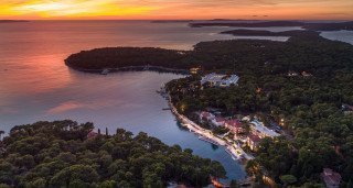 Baia di Cigale sull'iosla di Lussino