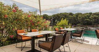 Alfred Keller restaurant terrace