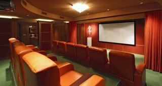 Villa Mirasol home theatre